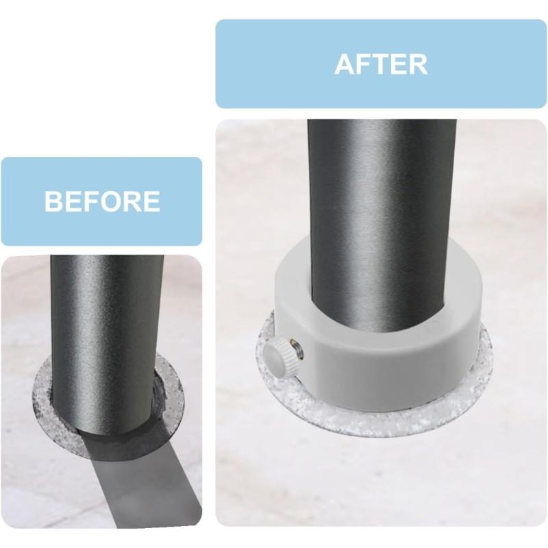 Umbrella Rod Stabilizer Adapter Umbrellas Hole Holder Insert Pool Shade Grip Sleeve Attachment Adapter Plastic