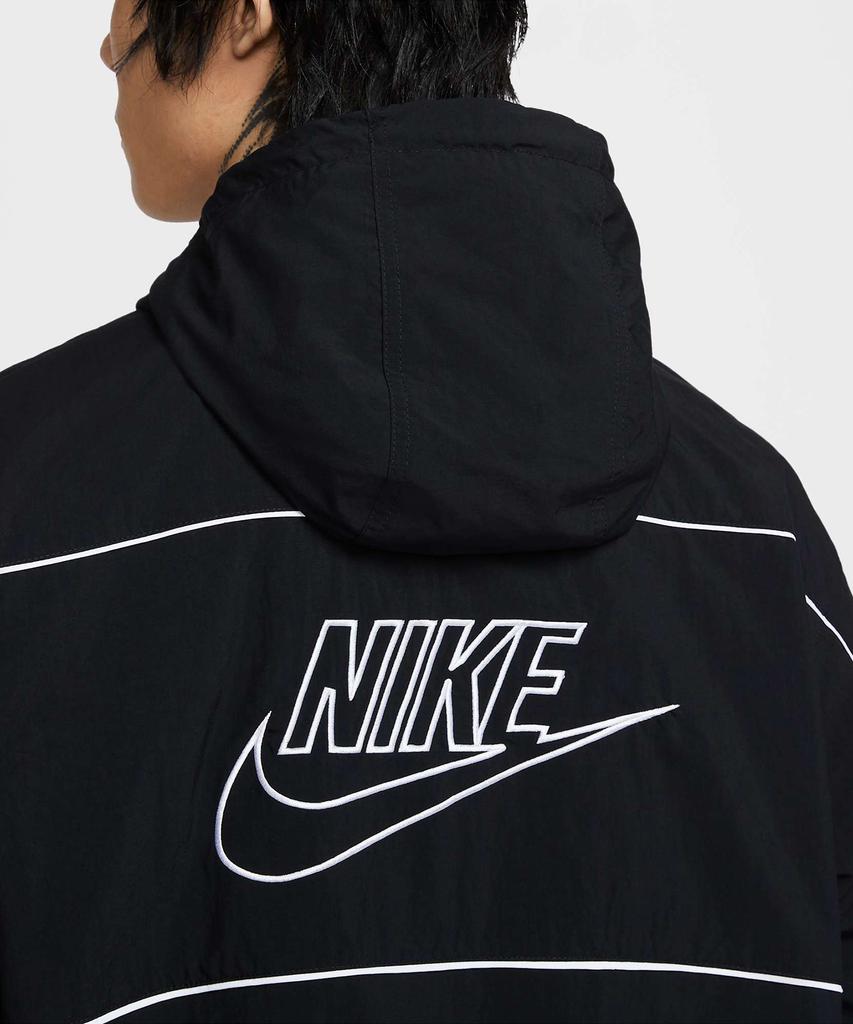 Nike Club Hooded Jacket M - Black:White / Hj2013-010