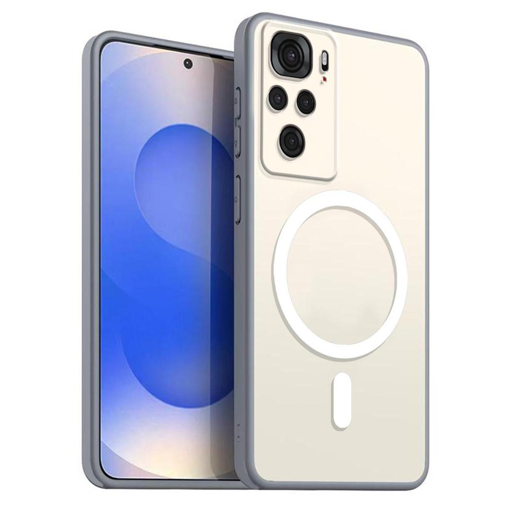 Магнитный железный кольцевой чехол для телефона для Xiaomi Redmi Note 10S 4G, 10 4G, POCO M5s, матовый мягкий ТПУ, противоударный чехол