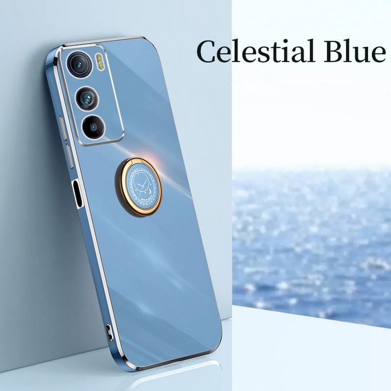 Чехол-держатель на палец для Moto Edge 50, 40, 30, 20, E13, E22, E32, G54, G84, G13, G23, G53, G73, G42, G52, G62, G72, G32, G31, мягкий силиконовый край, чехол