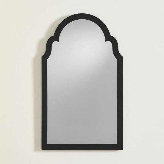 Halloween Hologram Ghost Mirror LED Light Up Spooky Ghost Mirror for Halloween Indoor Outdoor Haunted House Room Decor