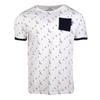 Patterned T-shirt with Maceo Pocket Man