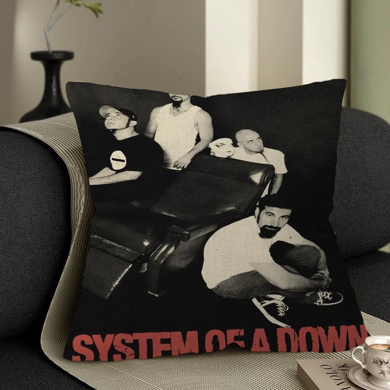 Чехол на подушку System Of A Down 30x50 Полиэстер Декоративные подушки для дивана Подушки-плед Украшение для дома Чехол на подушку
