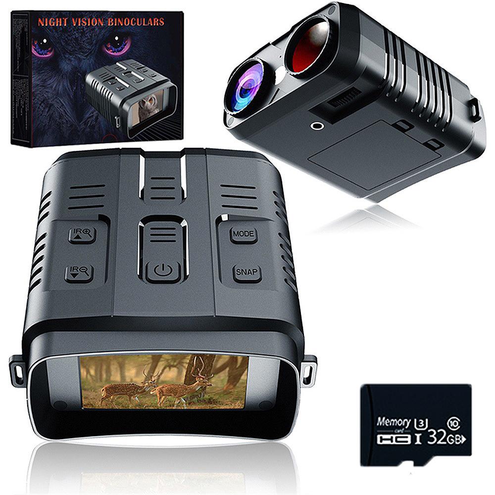 R19/n009 1080p/4k Uhd бинокулярный телескоп 10mp/42mp 5x/10x Zoom цифровой 300 м/500 м инфракрасный бинокль ночного видения для охоты