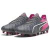 Puma King Ultimate FG AG 'Rush Pack' (Unisex) Cool Dark Grey / Strong Grey / Ravish Soccer Shoes 107824 01