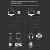 Беспроводной USB-адаптер Bluetooth 5.3 USB-донгл Bluetooth 5.3 для динамика/мыши/клавиатуры/компьютера