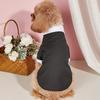 Pet Shirt Small Dog Clothes Wedding Formal Suit With Bow Tie Costume