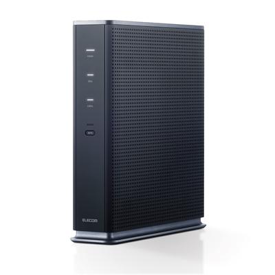 Маршрутизатор ELECOM Wifi Wireless LAN новейшего стандарта 11ax 11ac IPv6 AX6000 проводной 10 Гбит/с четырехъядерный процессор Beamforming Z Switch PS5 серый Wi-Fi6 / (IPoE)