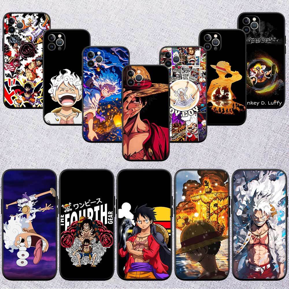 One Piece Luffy Phone Case for Redmi Note 12 12S 12C 13 13C 13R 14 14S 14R 14C 11A 13X A3 A3X A4 A5 Pro Max Plus