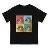 Men Cheems Doge Cover T Shirts 100% Cotton Tops Vintage Short Sleeve Crew Neck Tee Shirt Birthday Gift T-Shirt