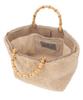 Официальная сумка MEDIUM BAMBOO TOTE First Warm Beige Fur [LeSportsac] 2/1440 Женская