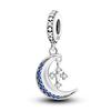 Fit Original Bracelet Copper Moon Series Charms Beads Inlaid Zirconium Luna Cat Dangle Pendants Diy Jewelry