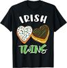 Irish Twins Funny Donut St. Patrick's Day Irish Ancestry T-Shirt