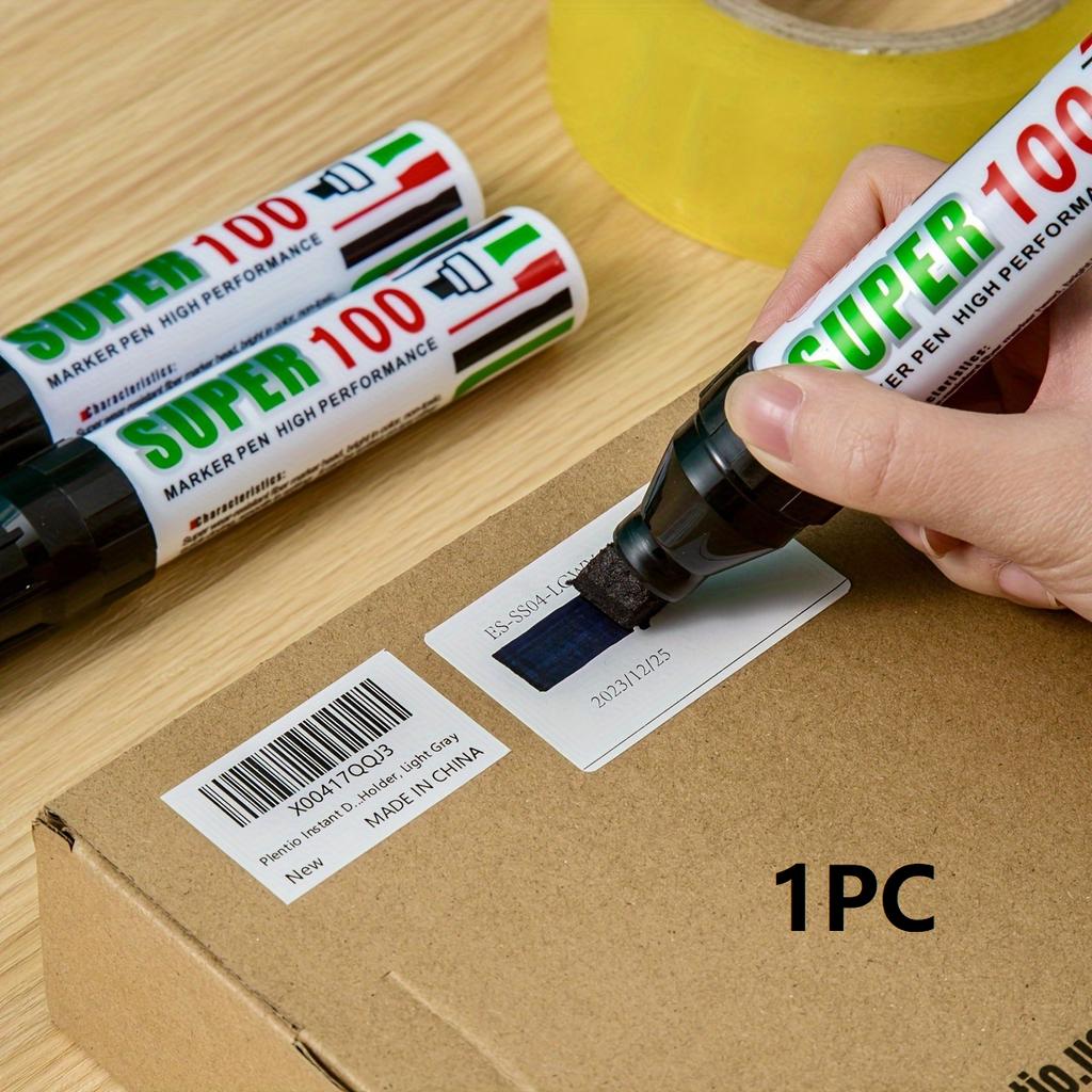 Jumbo Marker Pens, For Identity Theft Identification Protection, Privacy Secret And Address Protector, Extra Wide Chisel Point