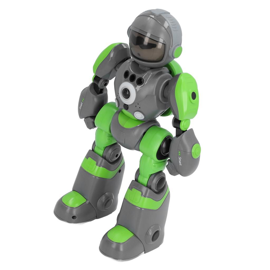 Children Remote Controlled Robot Toy with Voice Changing Modes Colorful Light Intelligent Programmable Robot