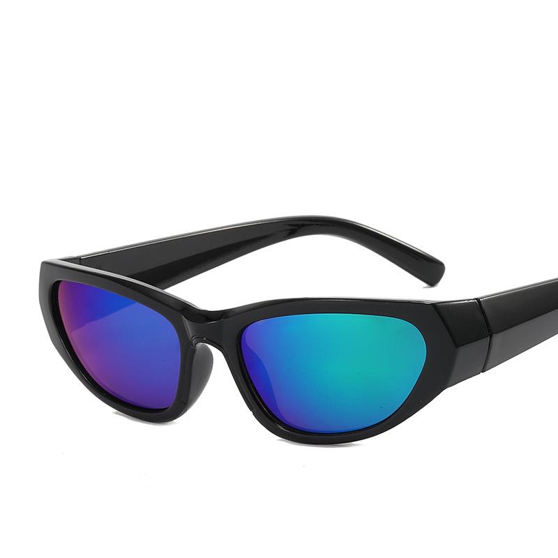 Модные спортивные очки в стиле панк, футуристические солнцезащитные очки для любителей хип-хопа, модные