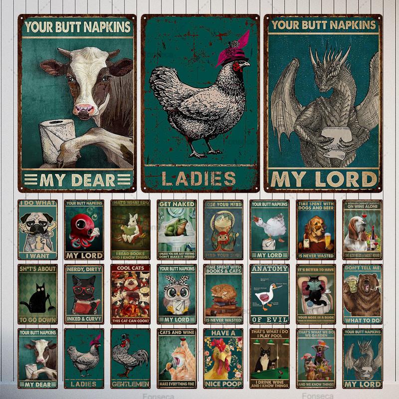 Вдохновляющий знак с изображением животных, металлический знак, винтажная жестяная вывеска, металлический винтажный бар, винтажный Настенный декор, бар, клуб, человек, пещера, металлический постер