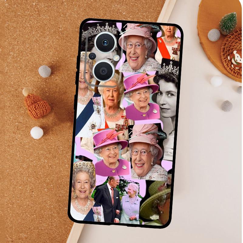 Queen Elizabeth II Case For OPPO Reno 8T 7 8 10 11 12 13 Pro 13F 12F 11F OPPO Find X8 Pro X6 X3 X5 Lite Cover