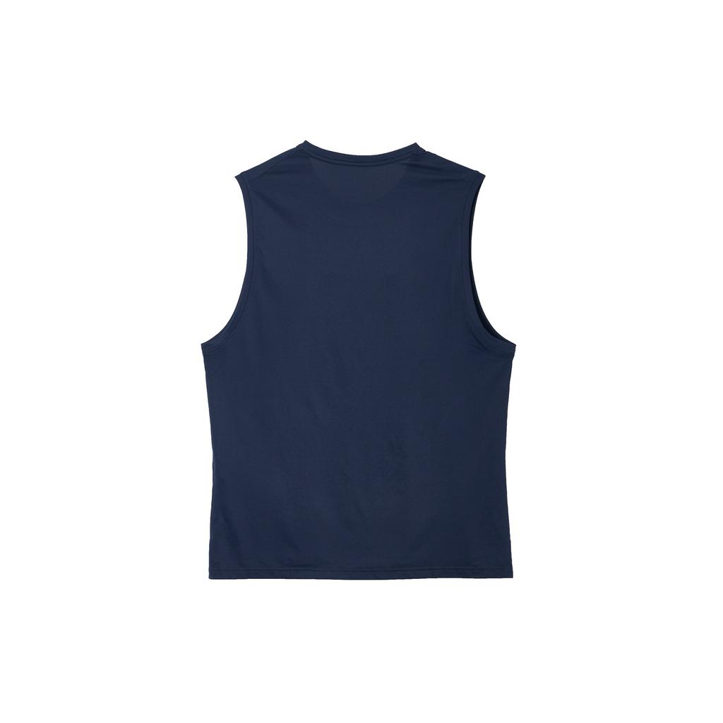 Nike Быстросохнущий тренировочный топ с разрезом по низу, легкий, удобный, с круглым вырезом, однотонный, без рукавов, мужские топы, черный цвет CZ1185-451