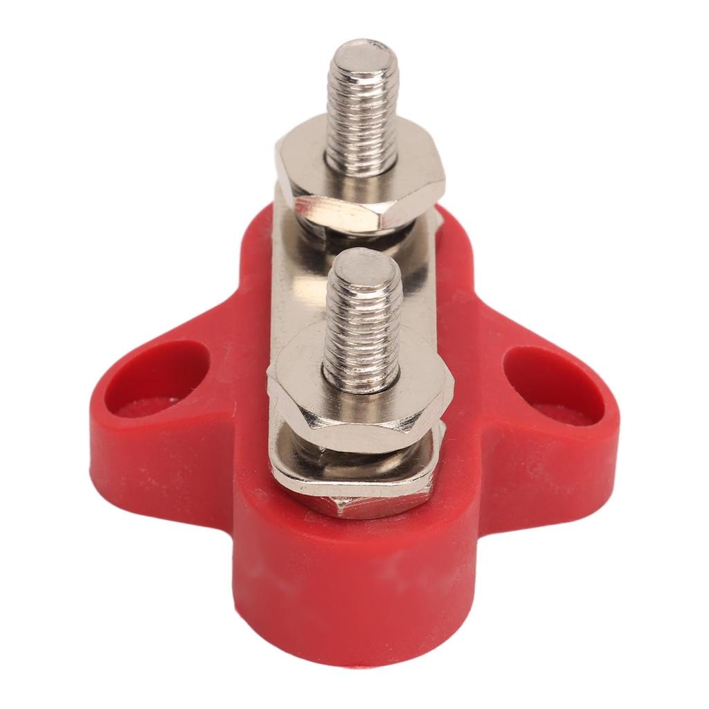 M6 Power Distribution Block 150A 12 48V Terminal Block for Car, RV, Boat, Truck, 4 Pcs Multi-Purpose Busbar System