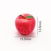 New 5/10Pcs Art Supplies Cute Simulation 3D Fruit Resin Loose Beads Handmade DIY Mobile Phone Chain Bracelet Necklace Accessor