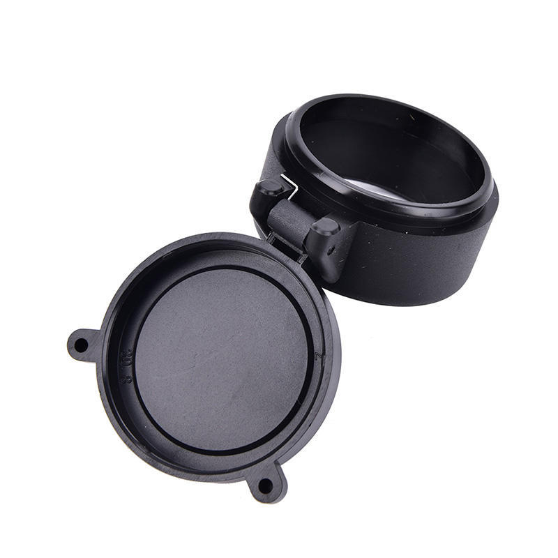 1Pc 25.5-62Mm Rifle Scope Quick Flip Spring Up Open Lens Cover Cap For Caliber