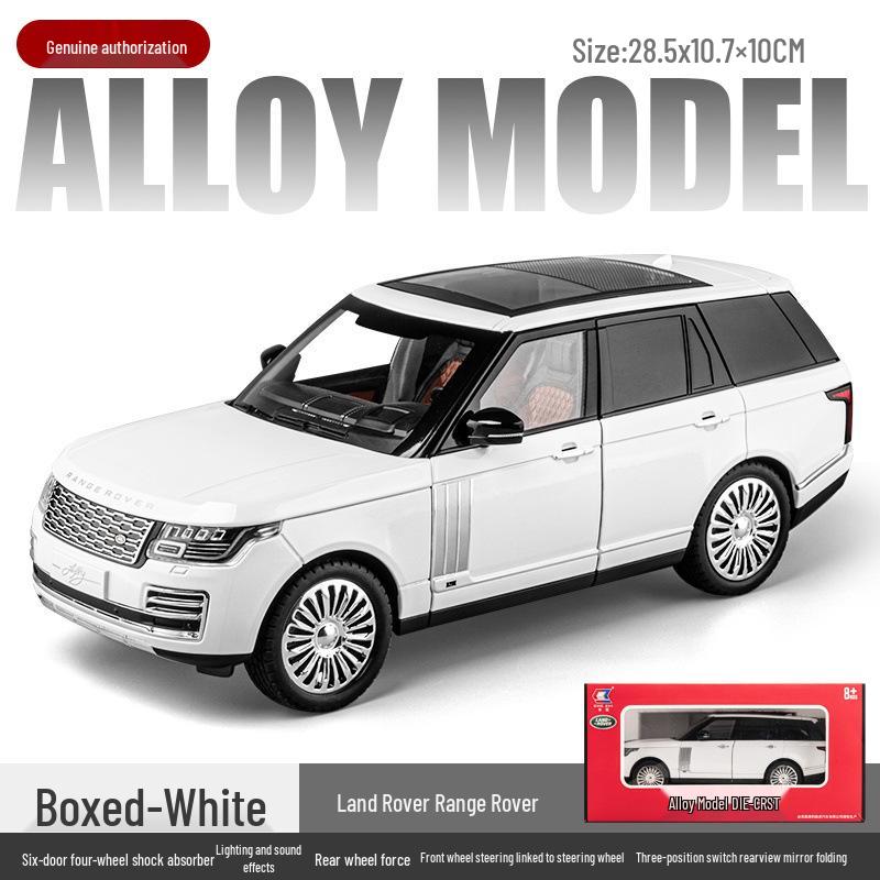 Аутентичный 1:18 Модель легкосплавного автомобиля Land Rover Range Rover - Модные украшения в виде скрытых коробок