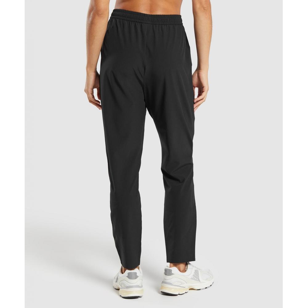 Gymshark Повседневные тканые брюки черного цвета B8a6t Bb2j