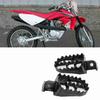 Подножки из алюминиевого сплава подходят для Honda XR50R CRF50 CRF70 CRF80 CRF100F