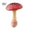 Nature Inspired Magnet 3D Mushroom Refrigerator Magnet, Resin Fake Decorative Kitchen Magnets Photo Notes Holder for Whiteboard Cabinet