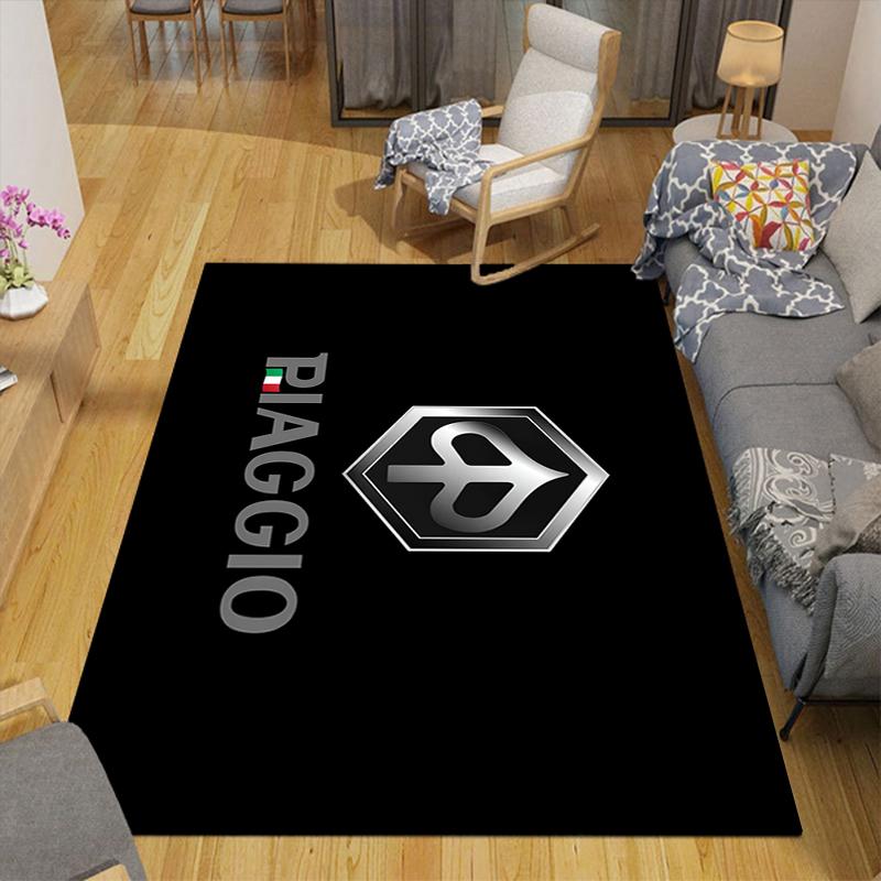 1Pc Piaggio Urban Mobility Rug, Office Carpet Indoor Outdoor Doormat, Non-Slip Soft, Living Room, Christmas Halloween Gift. M928295