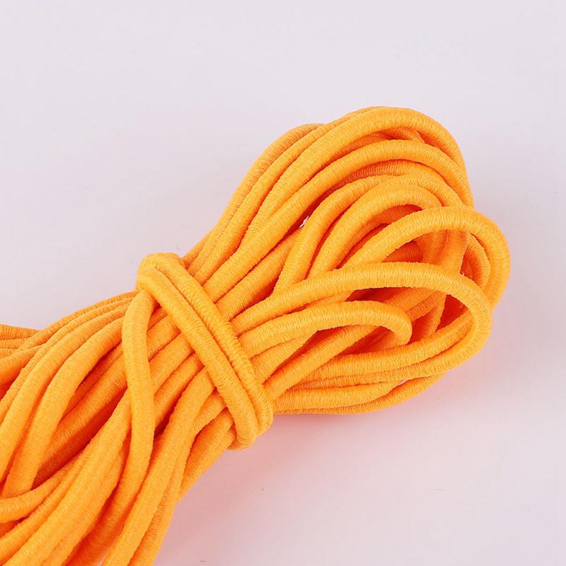 Vogue 2.5mm/2mm 5m/Pack Sewing Tools High Quality Coloured Durable DIY Elastic Band Handmade Sewing Material Accessories Elastic Cord