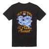 Toy Story Unisex Adult Pizza Planet Aliens Back Print T-Shirt