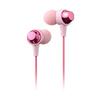 Hitachi Maxell Headphones Pink X In-Ear (Earphones), Pink, MXH-C110MXPP