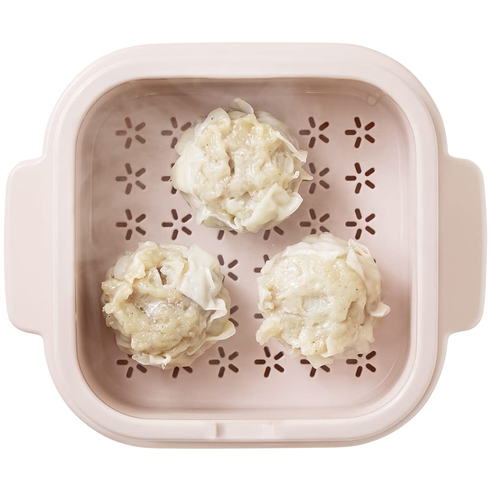 &NE Cooking Steamer recopo Pink Ширина 18,3 см x Глубина 15,3 см x Высота 10,6 см Обработка Термостойкая Приготовление Малая Одноместная NSS-234-PK