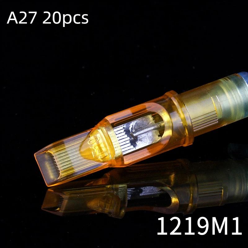 20 шт. Смешанные одноразовые иглы для татуировок 1-15 RL RM RSM Стерильный легкий аксессуар для тату для путешествующих тату-мастеров