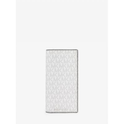Кошелек Cooper Flap, большой, Mk Signature, 36s5lcom2b3535, ярко-белый