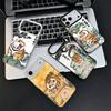 Мультяшный Толстый Тигр Смешной Мягкий Чехол для Телефона для iPhone 15 16 17 Pro Max 17Air 16E 14 Plus 13 12 Mini Ударопрочный Задний Корпус