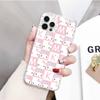 Прозрачный чехол JZ4 My Melody для Samsung A04 A14 A23 M33 M53 Realme 10 9 C35 C55 VIVO Y02 X80 Infinix Hot 30 Note 11 Tecno Spark 8P Pro