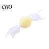 Cat Exercise Toy Cotton String Ball Teething Built-in Sand Rattle Interactive Rope Self-play Bite-Resistant Tooth Grinding Play for Pet Hair
