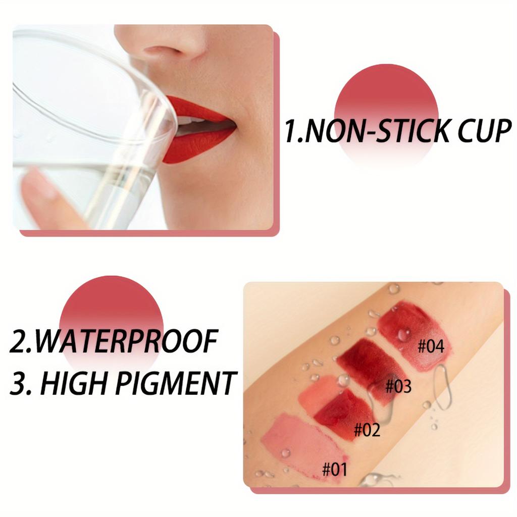 Отшелушивающий блеск для губ Увлажняющая губная помада Матовый финиш Стойкая водостойкая губная помада Ягодные смешанные оттенки Универсальная совместимость с кожей Жидкая текстура