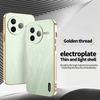 KADEM For Xiaomi Poco F7 Pro 5G/Redmi K80 5G Case Electroplating Silk Texture PU+TPU Phone Back Cover