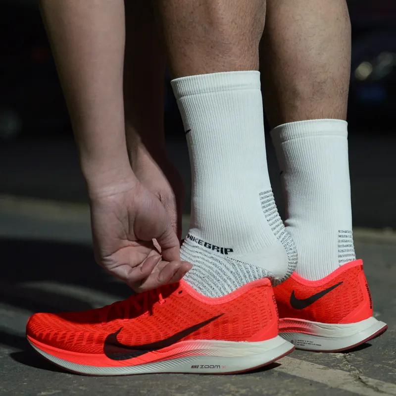 Nike Knee High Socks All Unisex White Couple's (Unisex) Soccer Socks SK0036 100