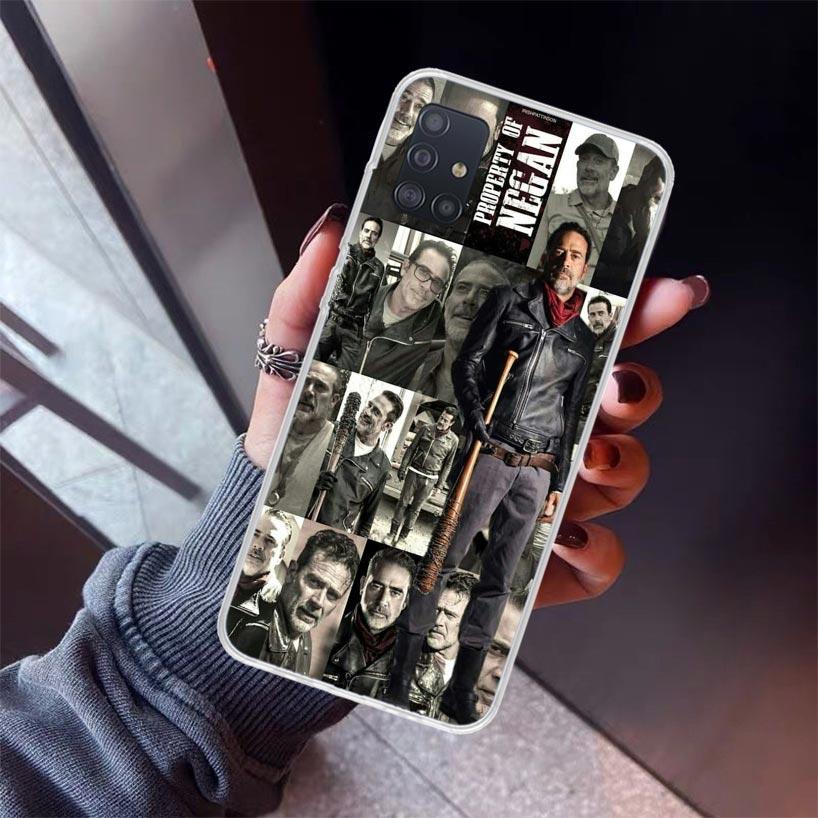 Negan The Walking Dead Phone Case For Samsung Galaxy A52 A51 A50S A32 A22 A12 A02S A72 A71 A31 A70 A30S Note 20 Ultra 10 Plus S1