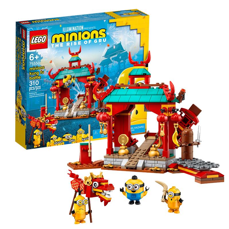 LEGO 75550 Миньоны Кунг-фу Битва Конструктор
