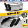 Двойной выхлопной наконечник глушителя Хромированный наконечник Автомобильный Нержавеющая сталь 1.4"-2.5"