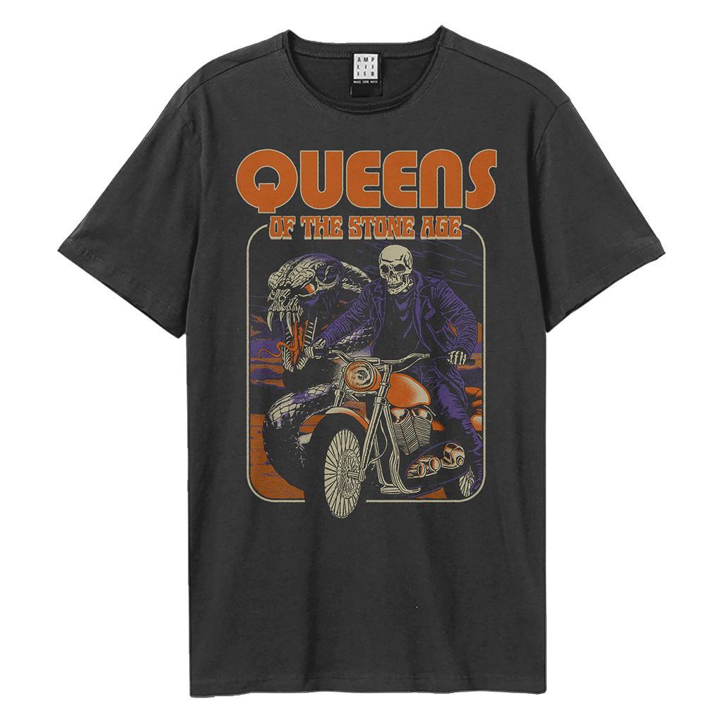 Amplified Unisex Adult Rider Queens Of The Stone Age T-Shirt