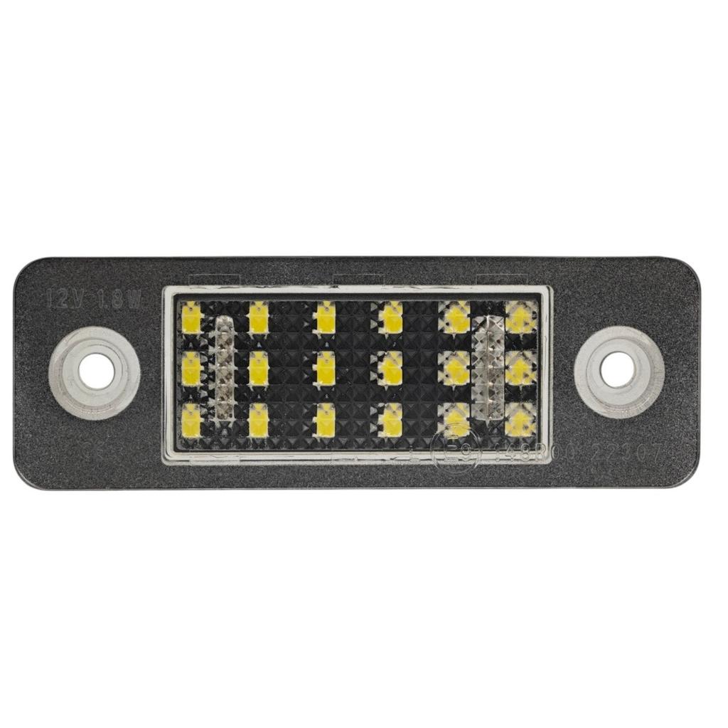 2 шт. Светодиодные лампы номерного знака 450 лм, совместимые с Volvo C30 12 В, внедорожные