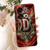For ITEL P65 Feather Crown Initial Letter Phone Case For Itel P671L ItelP65 Shockproof Soft Silicone Covers Bumpers