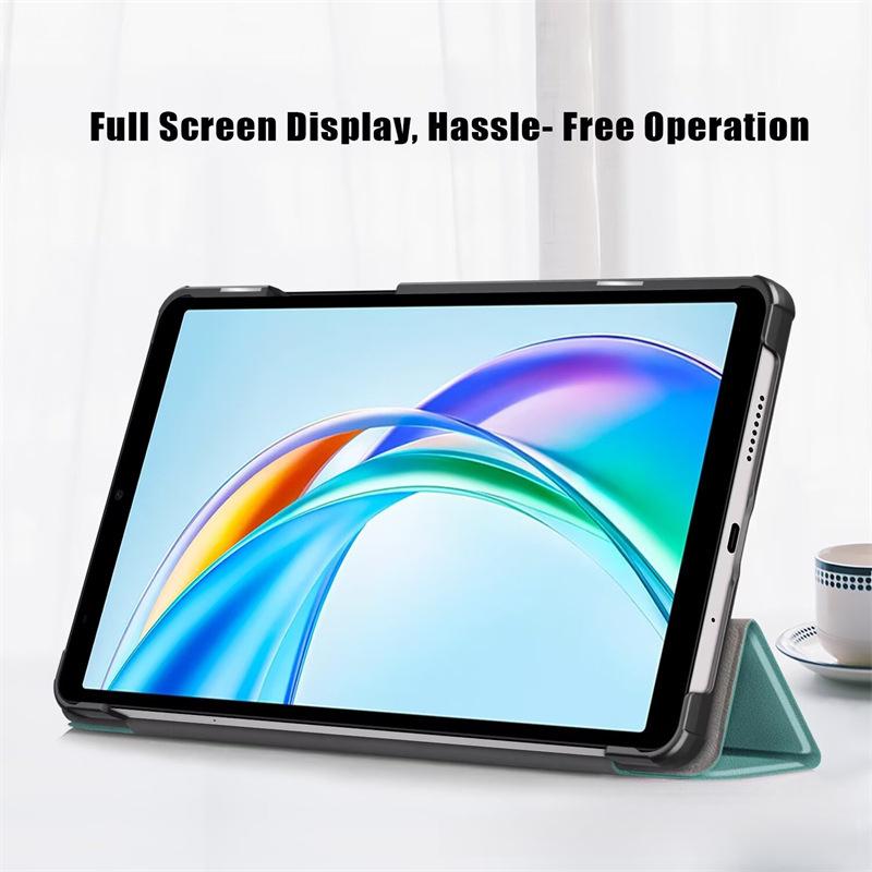 Трехстворчатый чехол для Huawei MatePad Mini 8.8 с функцией Авто-пробуждение/Сон, ударопрочный кожаный чехол